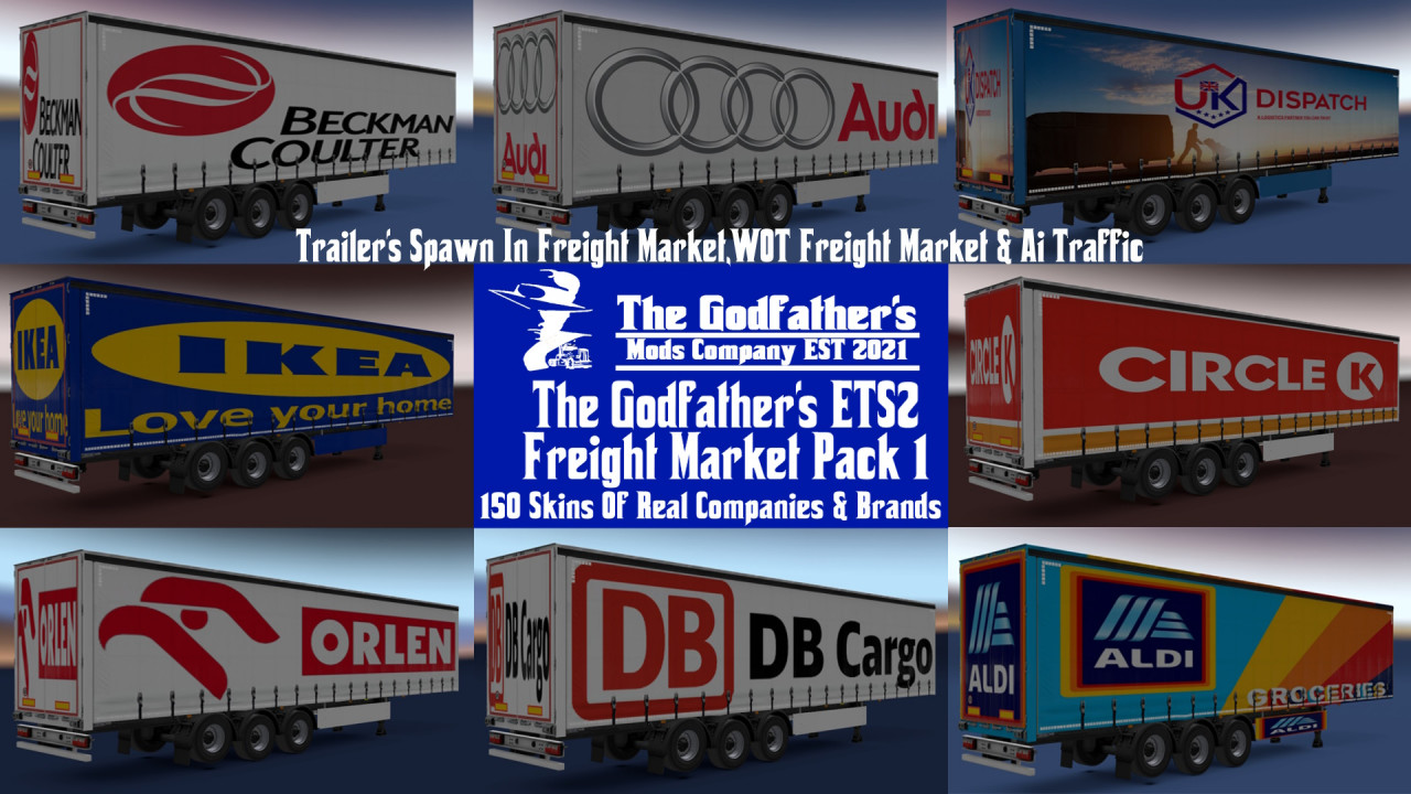The Godfather's ETS2 Freight Market Pack 1